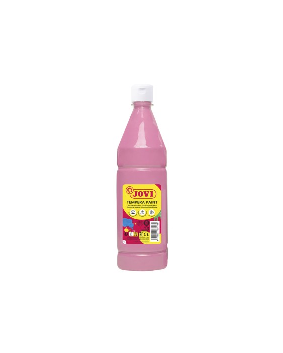 Tempera liquida jovi rosa botella de 1000 ml