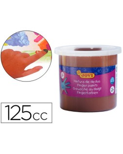 Pintura a dedos jovi 125 cc marron