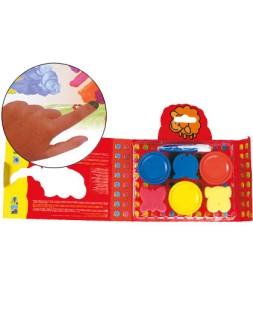 Pintura a dedos giotto be-be