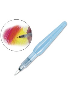 Pinceles pentel para productos acuarelables frh-m apto para acuarelas ceras y lapices acuarelables