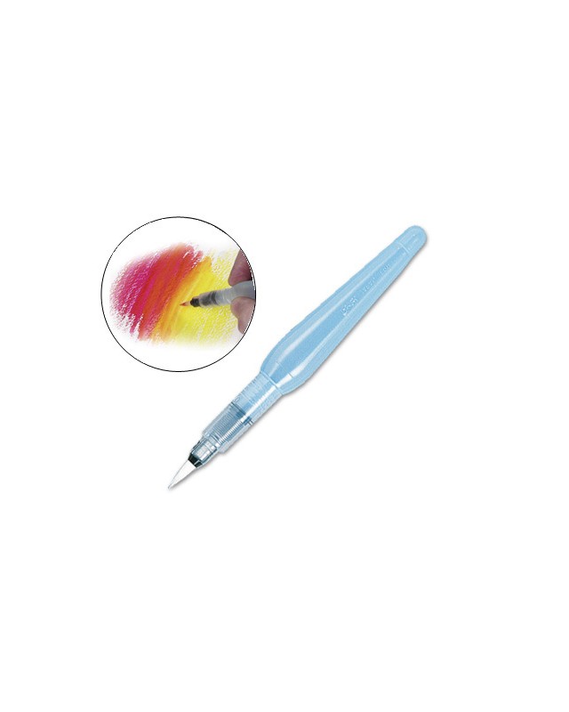 Pinceles pentel para productos acuarelables frh-m apto para acuarelas ceras y lapices acuarelables