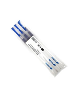 Pincel artist recargable redondo blister 3 unidades puntas surtidas