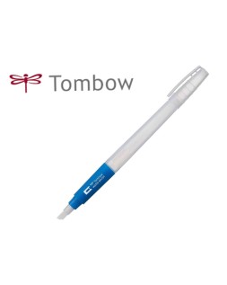 Pincel tombow water brush con deposito rellenable punta fina blister de 1 unidad