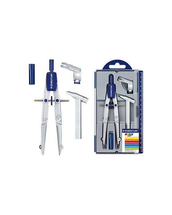 Compas staedtler noris club micrometrico con alagardera