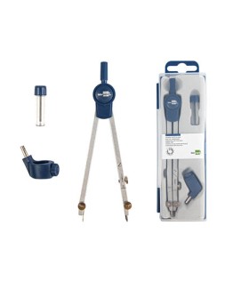 Compas liderpapel articulado con adaptador universal