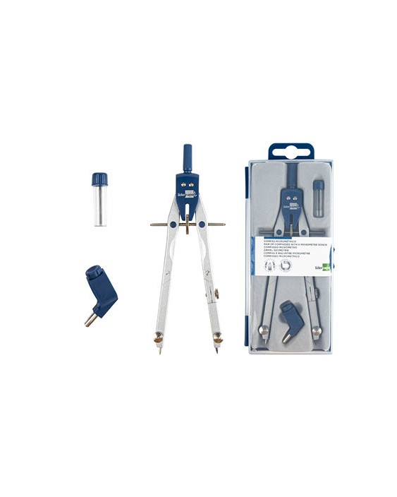 Compas liderpapel micrometrico con adaptador
