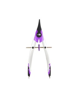 Compas liderpapel one con bigotera adaptador universal yminas colores surtidos