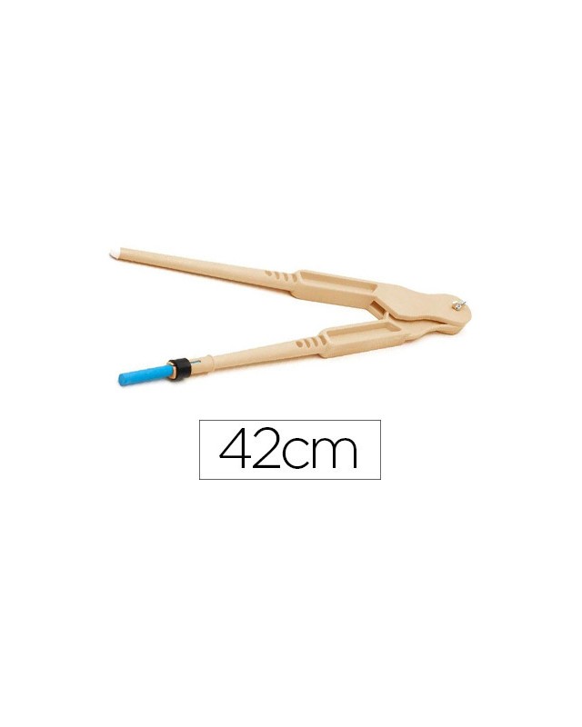 Compas para encerado faibo de plastico imitacion madera 42 cm