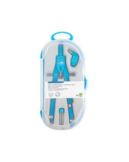 Compas liderpapel micrometrico con adaptador color