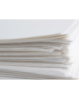 Papel seda liderpapel 52x76 cm 18 gr blanco paquete de 500 hojas