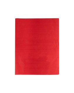 Papel seda liderpapel rojo 52x76 cm 18 gr paquete de 25 hojas