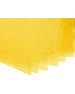 Papel seda liderpapel 52x76cm 18g/m2 bolsa de 5 hojas amarillo