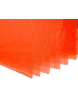 Papel seda liderpapel 52x76cm 18g/m2 bolsa de 5 hojas naranja