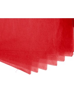 Papel seda liderpapel 52x76cm 18g/m2 bolsa de 5 hojas rojo