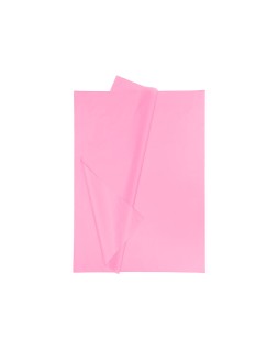 Papel seda liderpapel 52x76cm 18g/m2 bolsa de 5 hojas rosa