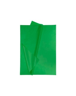 Papel seda liderpapel 52x76cm 18g/m2 bolsa de 5 hojas verde