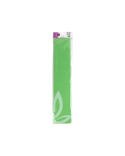 Papel crespon liderpapel 50 cm x 2.5m 34g/m2 verde claro