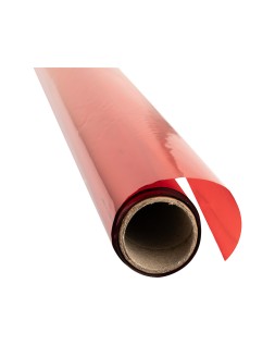 Papel celofan liderpapel rollo rojo 0,60 x 10 m