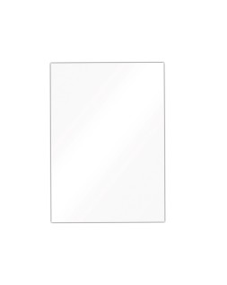 Papel autoadhesivo blanco alto brillo 50x70 cm