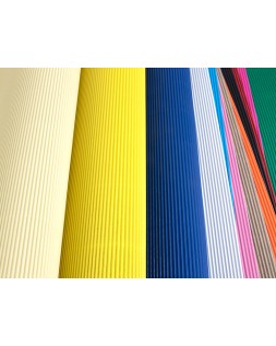 Carton ondulado liderpapel 50 x 70cm 320 g negro