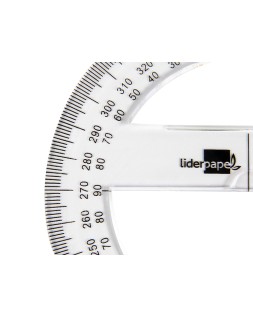 Circulo plastico liderpapel 10 cm