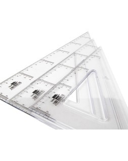Cartabon liderpapel 25 cm plastico cristal
