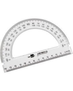 Semicirculo liderpapel 14 cm plastico