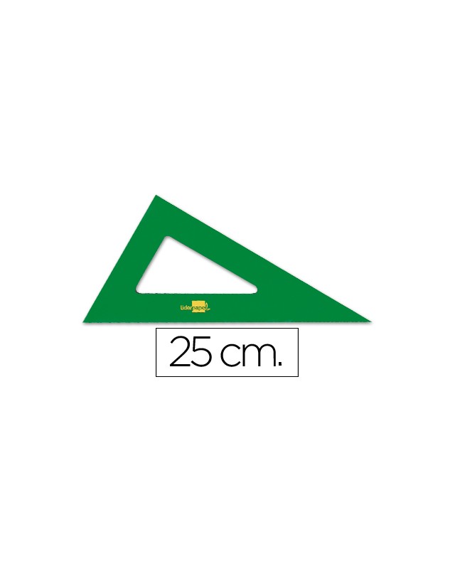 Cartabon liderpapel 25 cm acrilico verde