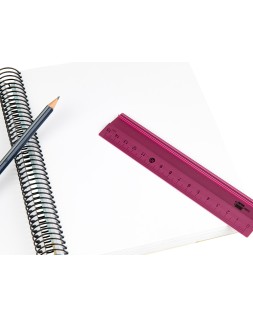 Regla liderpapel 15 cm aluminio colores surtidos