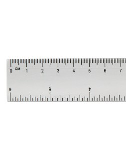 Regla liderpapel plastico cristal 15 cm