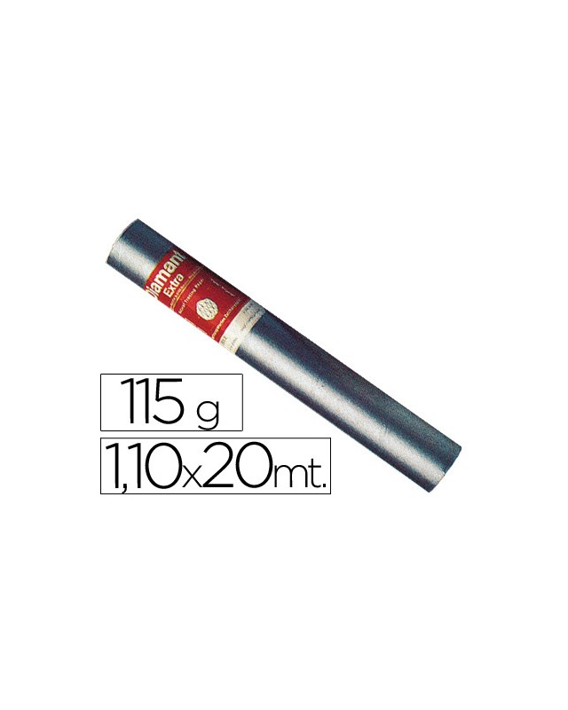 Papel vegetal diamant 110-115 gr rollo de 1.10x20 m