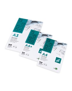 Papel vegetal liderpapel a3 70gr 297x420mm sobre de 12 hojas