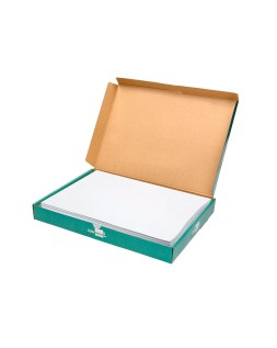 Papel dibujo liderpapel 210x297 mm 130 gr sin recuadro din a4 hoja