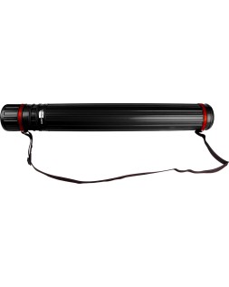 Portaplanos plastico liderpapel diametro 9 cm extensible hasta 125 cm negro