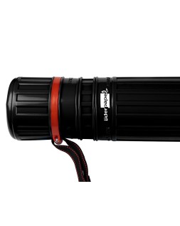 Portaplanos plastico liderpapel diametro 9 cm extensible hasta 125 cm negro