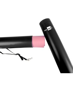 Portaplanos plastico liderpapel diametro 6 cm extensible hasta 80 negro