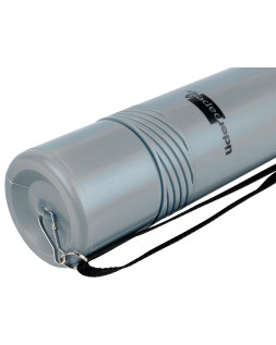 Portaplanos plastico liderpapel diametro 6 cm extensible hasta 80 gris
