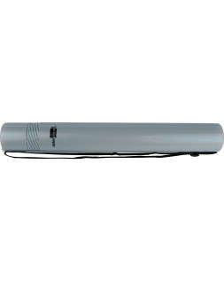 Portaplanos plastico liderpapel diametro 6 cm extensible hasta 80 gris
