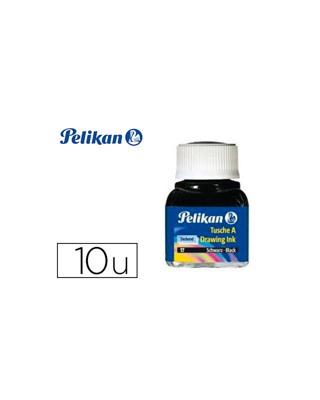 Tinta china pelikan colores surtidos bote 10 ml