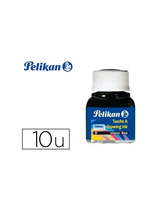 Tinta china pelikan colores surtidos bote 10 ml