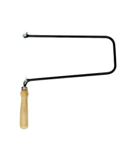 Arco de segueta grande 130x270 mm de calado mango de madera