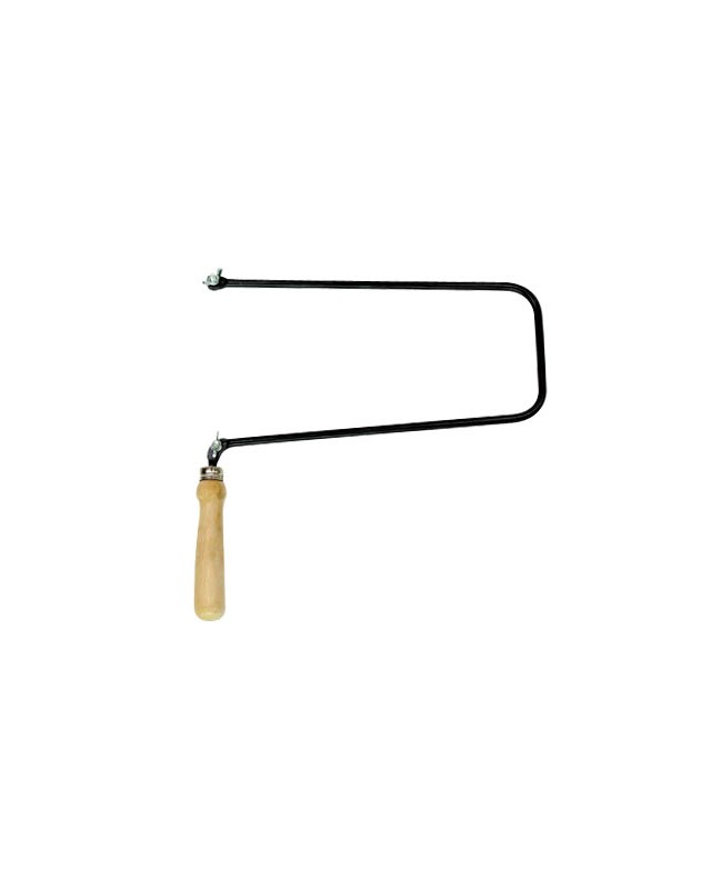 Arco de segueta grande 130x270 mm de calado mango de madera