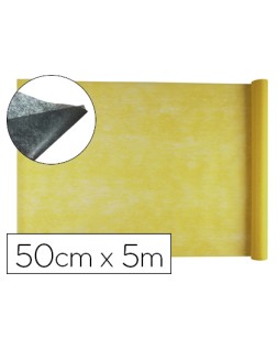 Tejido sin tejer liderpapel terileno 25 g/m2 rollo de 5 m amarillo