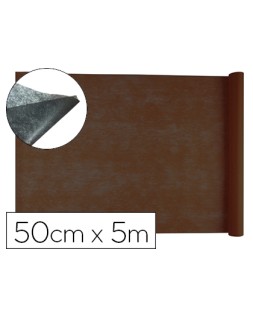 Tejido sin tejer liderpapel terileno 25 g/m2 rollo de 5 m marron