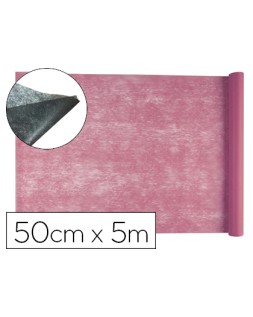 Tejido sin tejer liderpapel terileno 25 g/m2 rollo de 5 m rosa