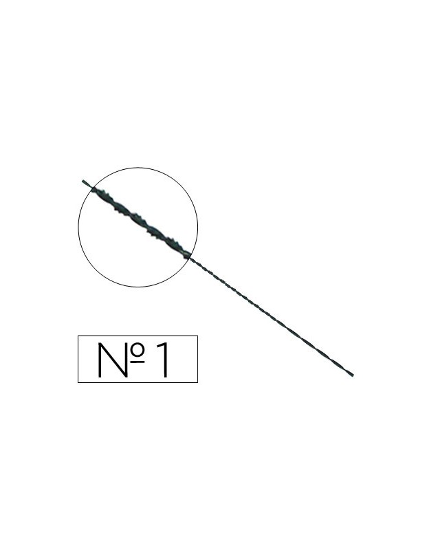 Pelos de segueta espiral nº1 caja de 144 unidades