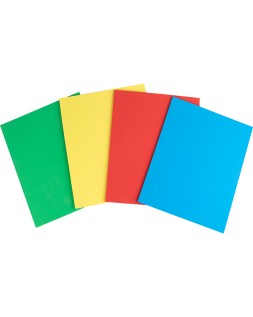Caucho liderpapel 25x20 cm bolsa de 4 unidades colores surtidos