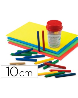 Punzon faibo plastico con punta de acero latonado 10 cm colores surtidos