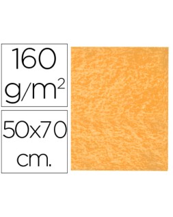 Fieltro liderpapel 50x70cm naranja 160g/m2