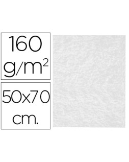 Fieltro liderpapel 50x70cm blanco 160g/m2